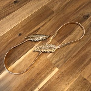 Gold Leaf Waist Belt